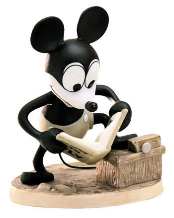 WDCC Plane Crazy Mickey Mouse How To Fly - 1028734 From the Walt WDCC Plane Crazy Mickey Mouse How To Fly - 1028734 From the Walt