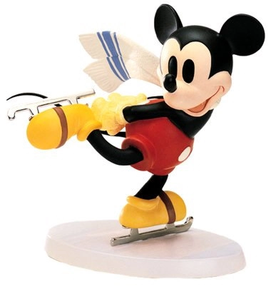 WDCC On Ice Mickey Mouse Watch Me - 1028736 From the Walt Disney