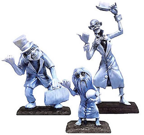 WDCC Haunted Mansion Hitchhiking Ghosts Beware Of Hitchhiking