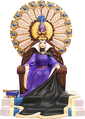 WDCC Snow White Evil Queen Enthroned Evil - 11K-20315-0 From