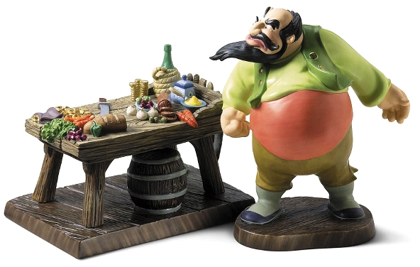 WDCCピノキオ Pinocchio On Pool Table Hes My Conscience Artist Signed by