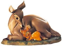 WDCC Bambi And Mother My Little Bambi - 11K-41154-0 From the Walt