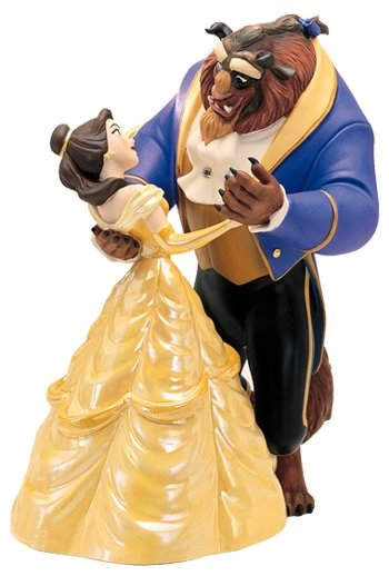 wdcc　美女と野獣　フィギュア　“Tale As Old As Time” WDCC Beauty And The Beast Belle And Beast Tale As Old As Time