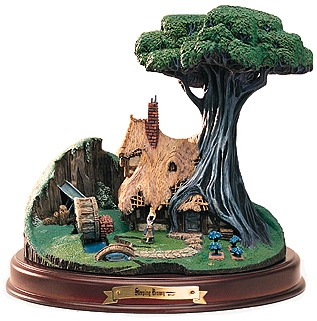 WDCC Sleeping Beauty The Woodcutter's Cottage - 11K-41201-0