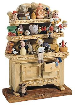 WDCC Pinocchio Geppetto's Toy Creations (hutch) Geppetto's Toy