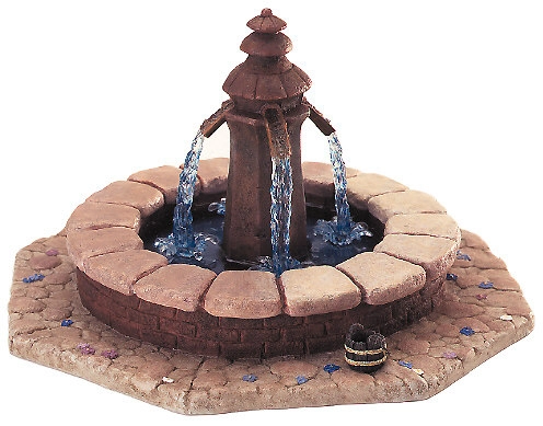 ディズニー　WDCC 美女と野獣 噴水 WDCC Beauty And The Beast Fountain - 11K-46044-0 From the Walt