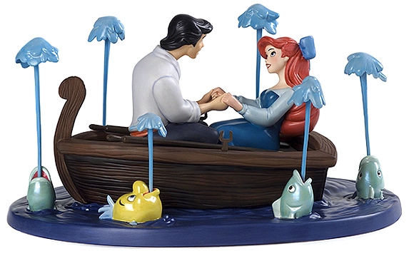 WDCC The Little Mermaid Eric And Ariel Kiss The Girl - 11K-46096-0