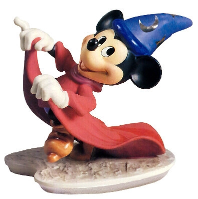 WDCC Fantasia Sorcerer Mickey Mischievous Apprentice - 11K-41016-0 WDCC Fantasia Sorcerer Mickey Mischievous Apprentice - 11K-41016-0