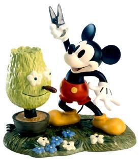 WDCC Mickey Cuts Up Mickey Mouse A Little Off The Top