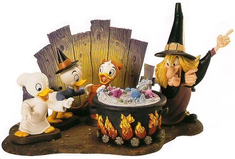 WDCC Trick Or Treat Nephew Duck Lil Witch - 1215536 From the