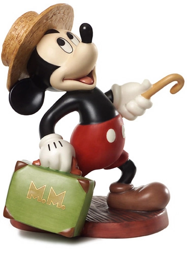WDCC Mr. Mouse Takes A Trip Mickey Mouse Travelers Tail - 1226332