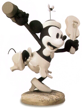WDCC Steamboat Willie Minnie Mouse Minnie's Debut (Charter Member