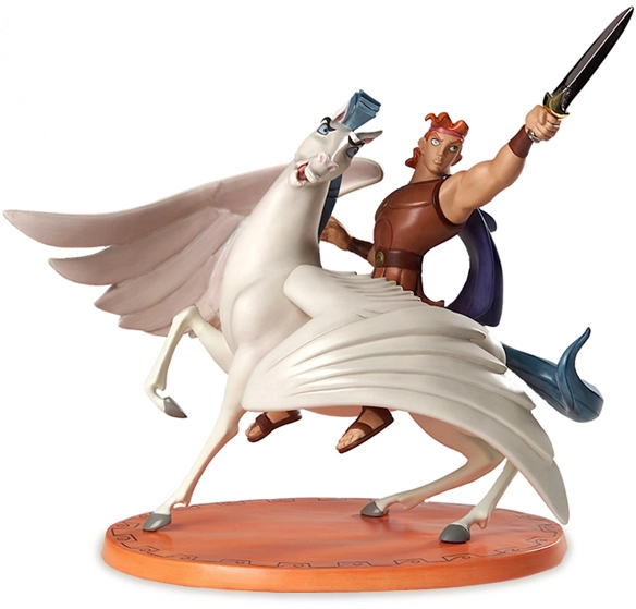 WDCC Hercules And Pegasus Defiant - 1232414 From the Walt Disney