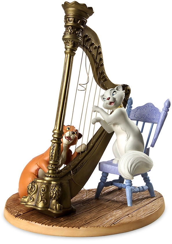 WDCC The Aristocats Duchess And Omalley Plucking The Heart Strings