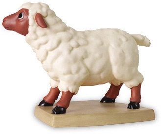 WDCC Beauty And The Beast Sheep Curious Companion - 1234757 From