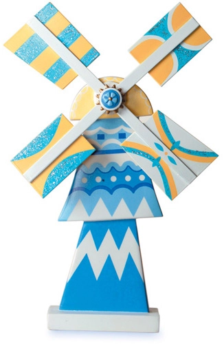 ディズニー How it Works in thecountry WDCC It's A Small World Holland Windmill - 1236374 From the