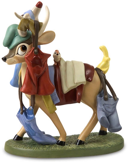 WDCC Snow White Deer With Laundry Spring Cleaning - 4002437 From