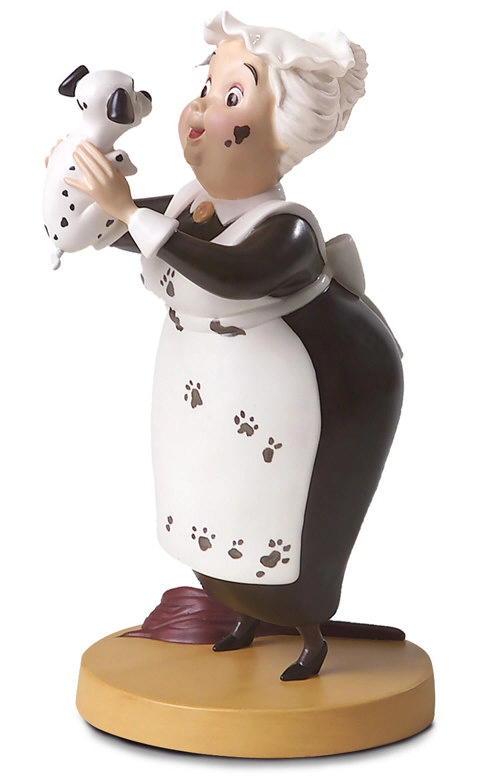 WDCC One Hundred and One Dalmatians Nanny Cook Look Heres Lucky