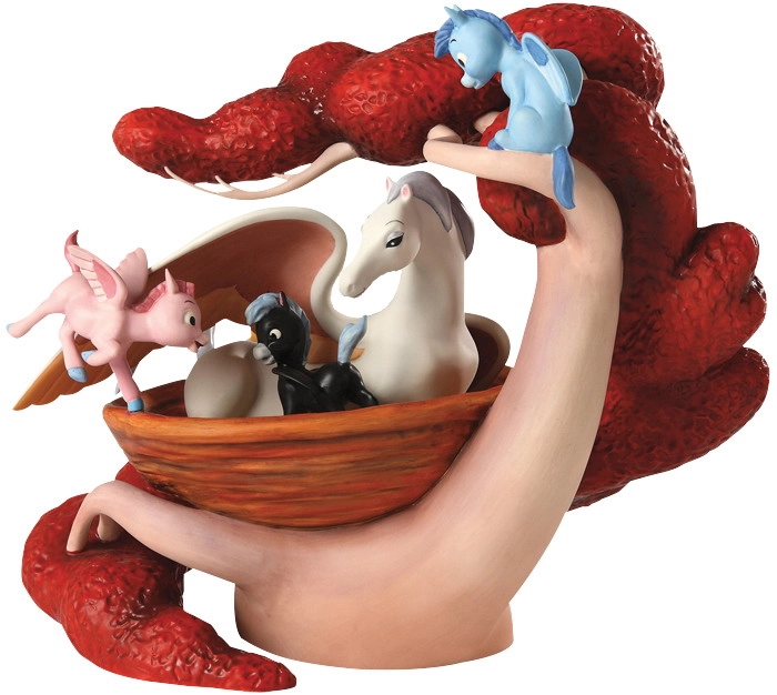 WDCC Fantasia Pegasus Family Mythic Menagerie - 4008948 From