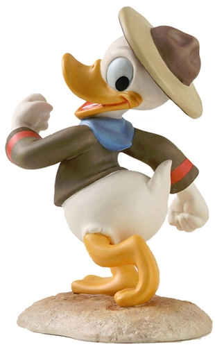 WDCC Good Scouts Donald Duck Happy Camper - 4007935 From the Walt