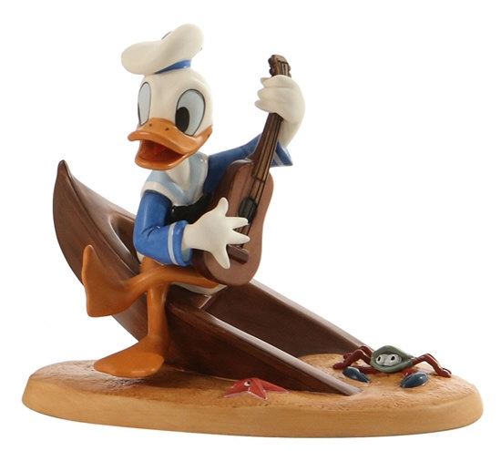 ドナルドダック　天使　WDCC 11K412970 WDCC HawaIIan Holiday Donald Duck Tropical Tempo - 4010341 From