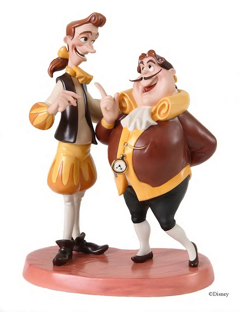 芸能人愛用のルームウェア WDCC Beauty From 4021991 - Lumiere & Cogsworth Beast The And SF・ファンタジー・ホラー