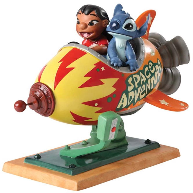 WDCC リロ&スティッチ Lilo & Stitch WDCC Lilo and Stitch Storefront Spaceship - 4025903 From the