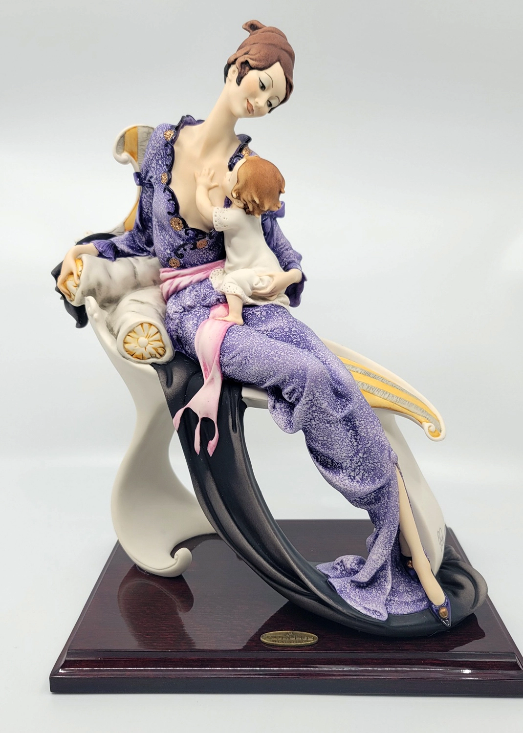 Mother And Child Signed by Giuseppe Armani | Elegant