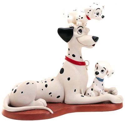 WDCC One Hundred and One Dalmatians Proud Pongo W/pepper