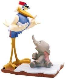 WDCC Dumbo Mr Stork And Dumbo Bundle Of Joy - WDSTORK From