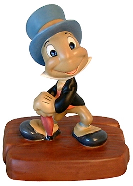 【WDCC】ピノキオ・フィガロ 2体セット WDCC Pinocchio Jiminy Cricket Cricket's The Name, Jiminy
