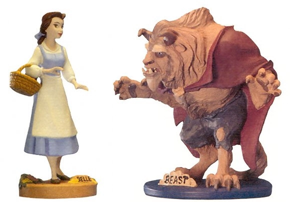 WDCC Beauty And The Beast Maquette - MAQBB1 From the Walt Disney