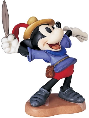 WDCC Brave Little Taylor Mickey Mouse I Let 'em Have It